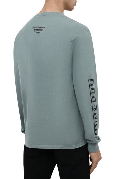 Хлопковый лонгслив HARLEY-DAVIDSON, арт. R004178, фото 4