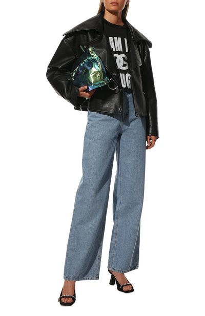 Футболка DOLCE & GABBANA черного цвета по цене 59850 руб., арт. F8048T/G7C1B, фото 2 Футболка DOLCE & GABBANA, арт. F8048T/G7C1B, фото 2