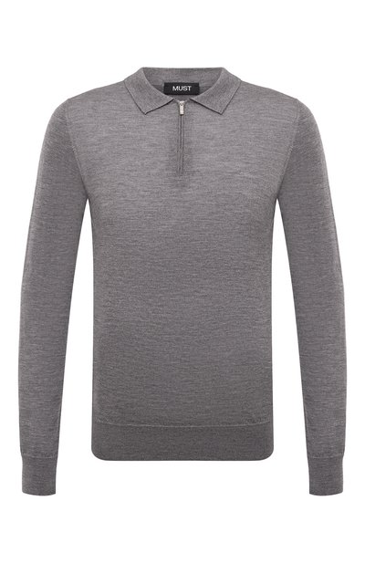 Мужская поло из кашеми�ра и шелка MVST, арт. BM18-305PLG0