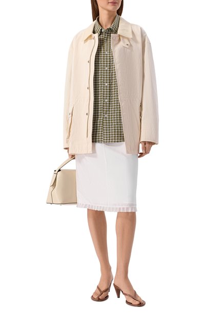 Рубашка DUNST хаки цвета по цене 14650 руб., арт. UDSH6A115E2, фото 2 Рубашка DUNST, арт. UDSH6A115E2, фото 2