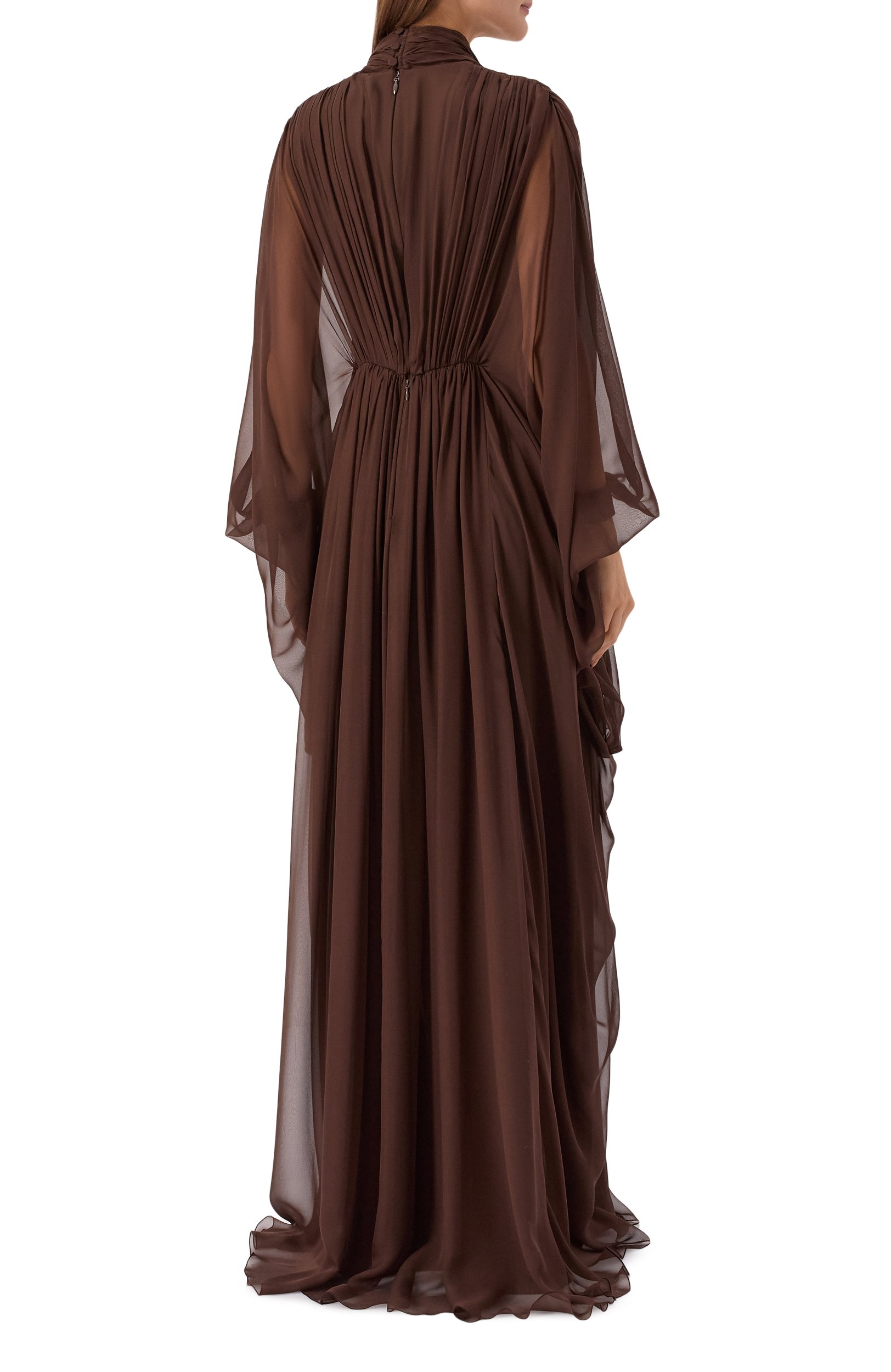 Платье с отделкой стразами ZUHAIR MURAD, арт. PDR26048/CHSI028, фото 3