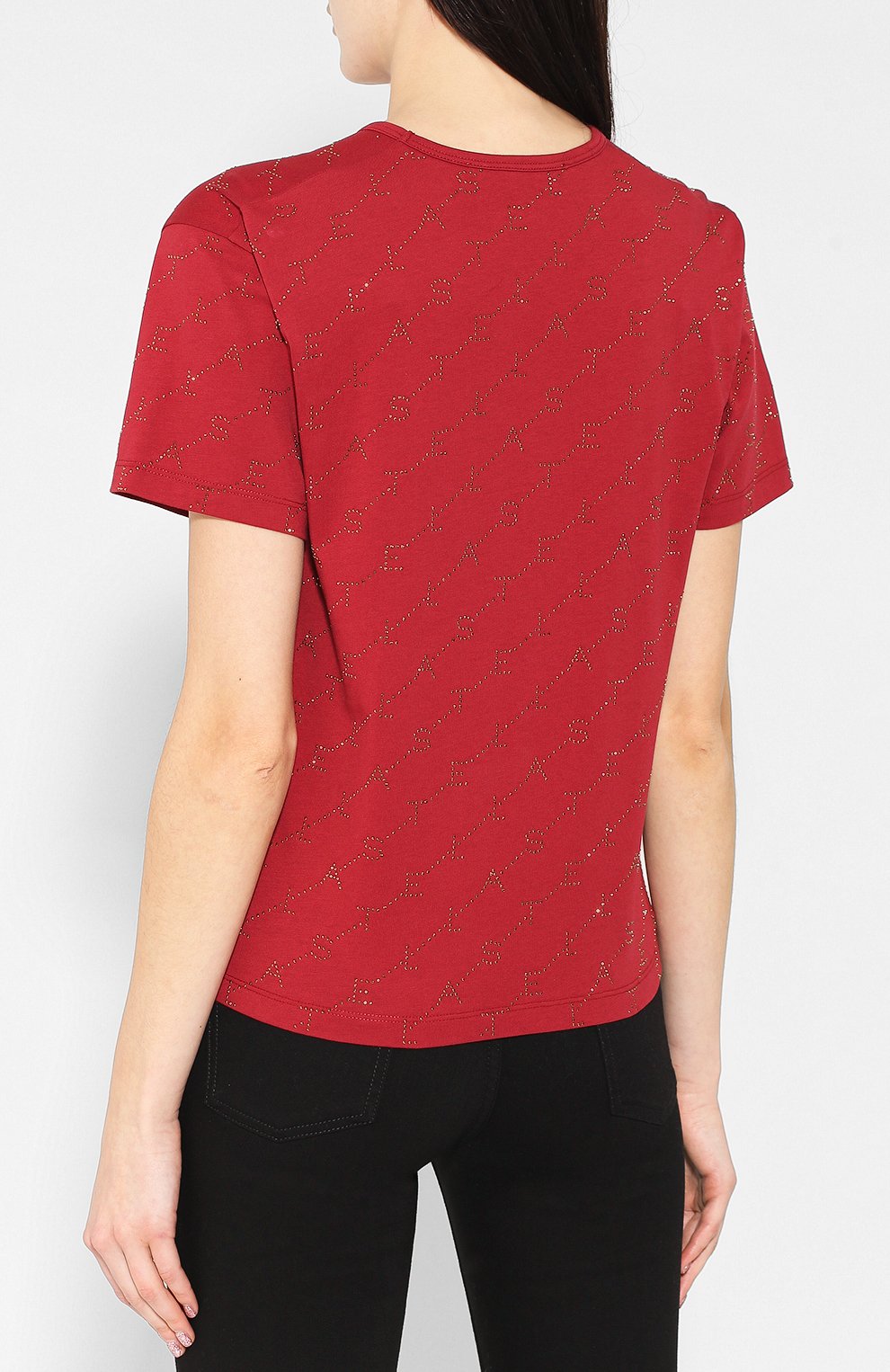 Хлопковая футболка STELLA MCCARTNEY, арт. 554572/SMW20, фото 4