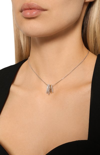 Колье hyperbola SWAROVSKI серебряного цвета по цене 22950 руб., арт. 5696626, фото 2 Колье hyperbola SWAROVSKI, арт. 5696626, фото 2