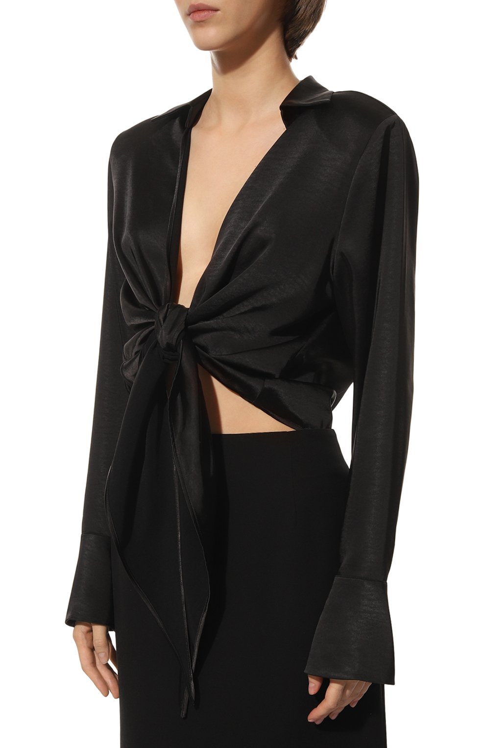 Атласная блузка HUGO, арт. 50484173, фото 3