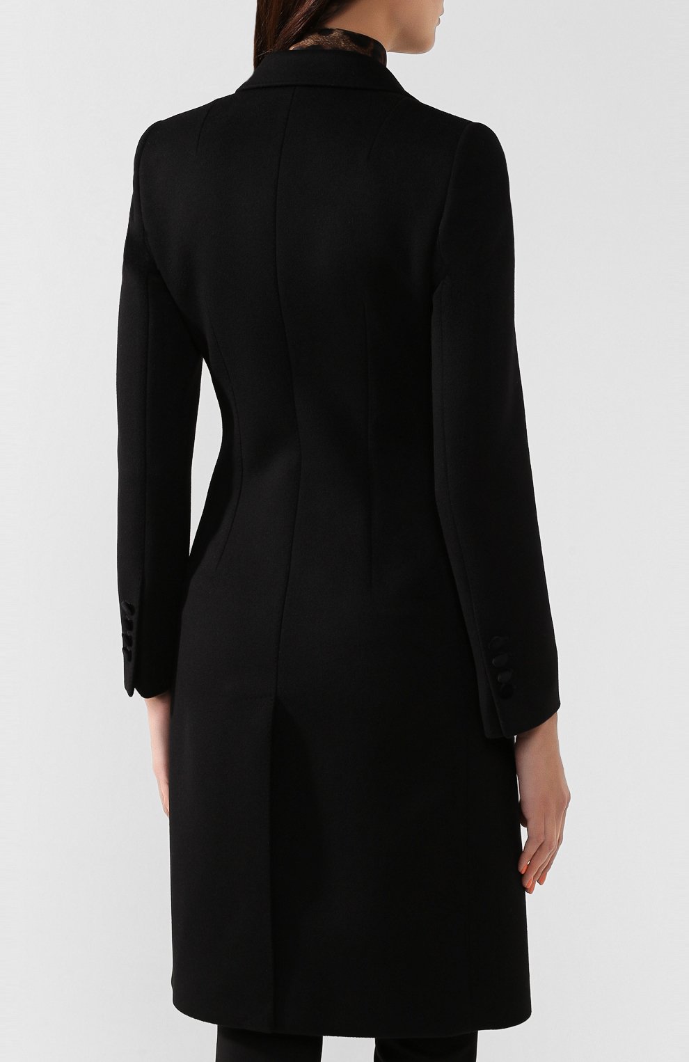 Пальто из смеси шерсти и кашемира DOLCE & GABBANA, арт. F0Q41T/FU30E, фото 4