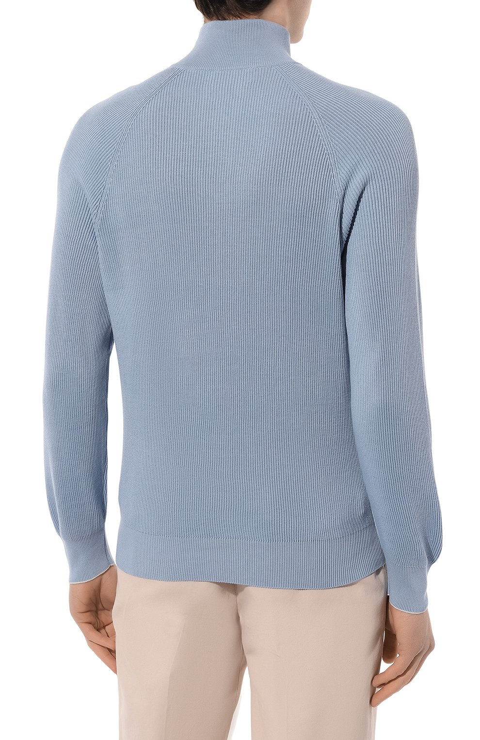 Хлопковый джемпер BRUNELLO CUCINELLI, арт. M2900B2021, фото 4