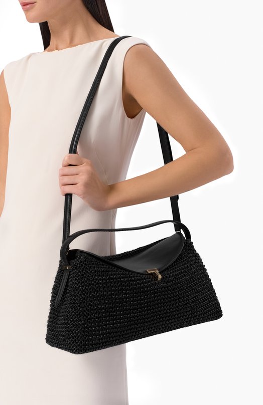 Сумка T-Lock TOTEME 252-WAL961-LE0134 Чёрный  252-WAL961-LE0134 Фото 2