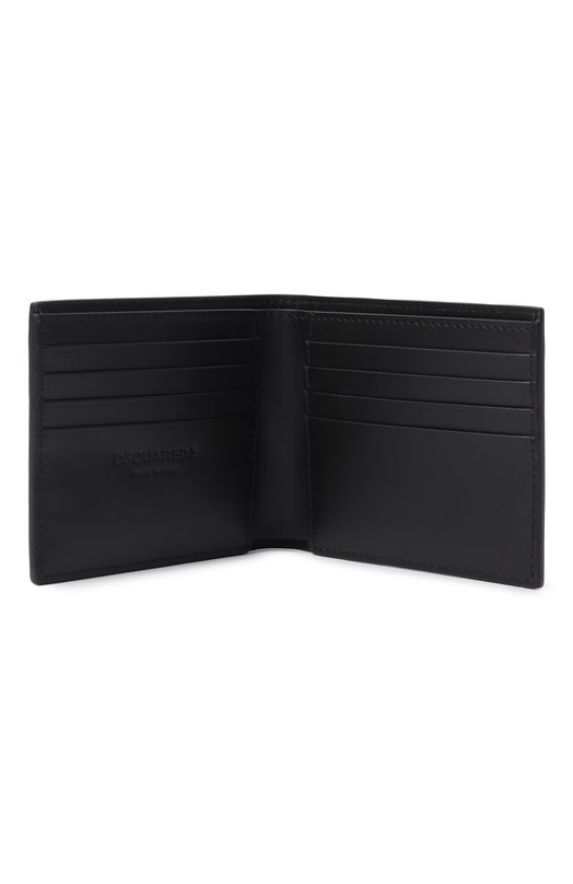 Кожаный набор из портмоне и брелока Dsquared2 GBM0007/01504110 Чёрный  GBM0007/01504110 Фото 3