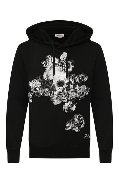Хлопковое худи ALEXANDER MCQUEEN, арт. 575473/QNZ79, фото 1