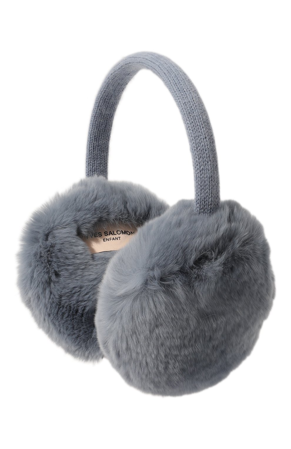 Шерстяные наушники с мехом YVES SALOMON ENFANT, арт. 20WEA310XXREXX, фото 2