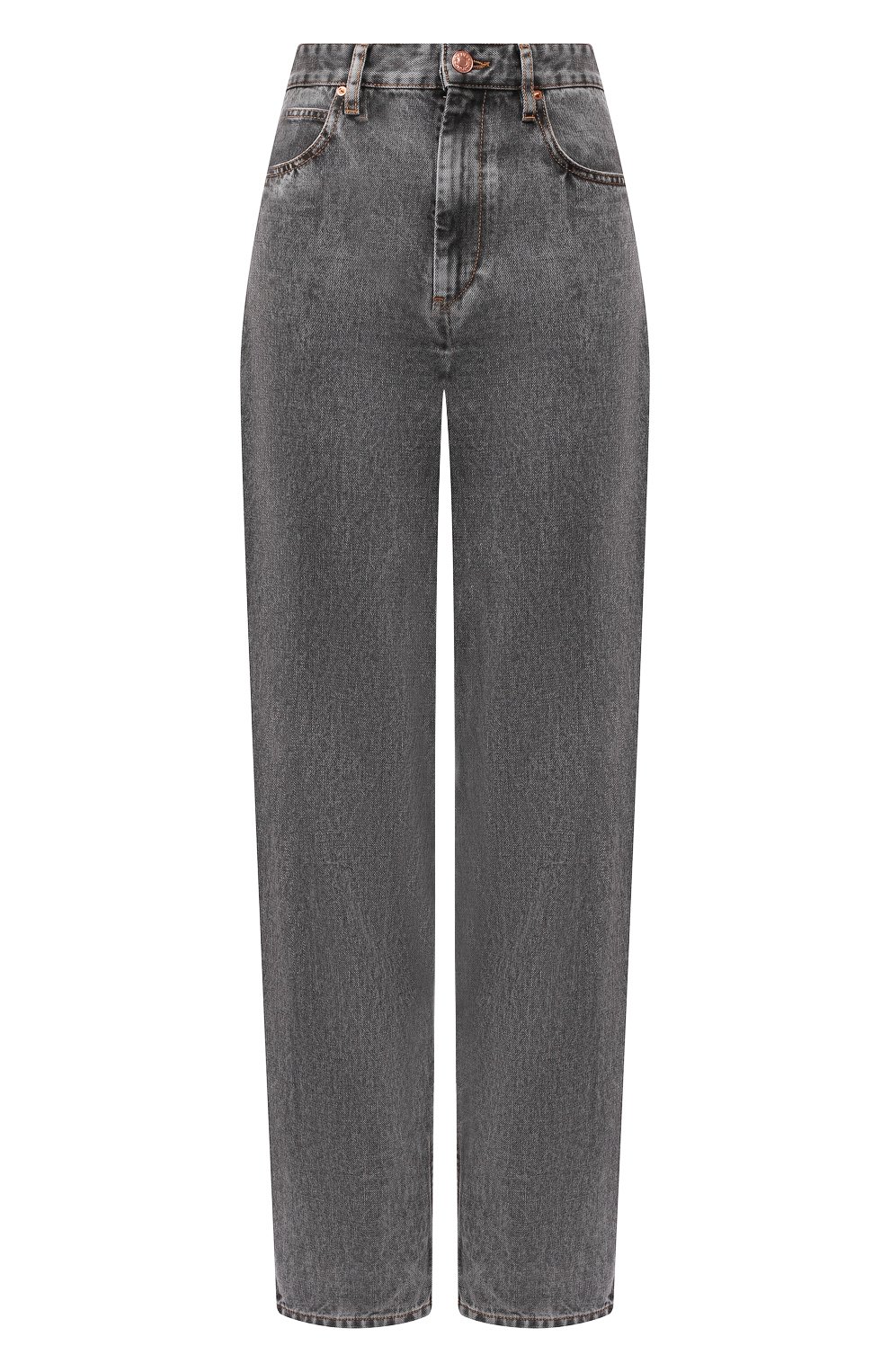 Джинсы ISABEL MARANT ETOILE светло-серого цвета по цене 26950 руб., арт. PA1360-19A022E/C0RSYJ, фото 1 Джинсы ISABEL MARANT ETOILE, арт. PA1360-19A022E/C0RSYJ, фото 1