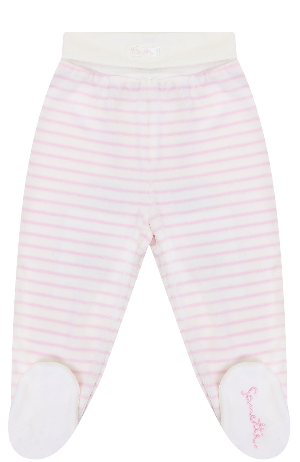 Трикотажные ползунки в полоску SANETTA, арт. 906363, фото 1