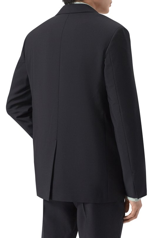 Шерстяной пиджак Jil Sander J22BN0279/J41444 Чёрный  J22BN0279/J41444 Фото 4