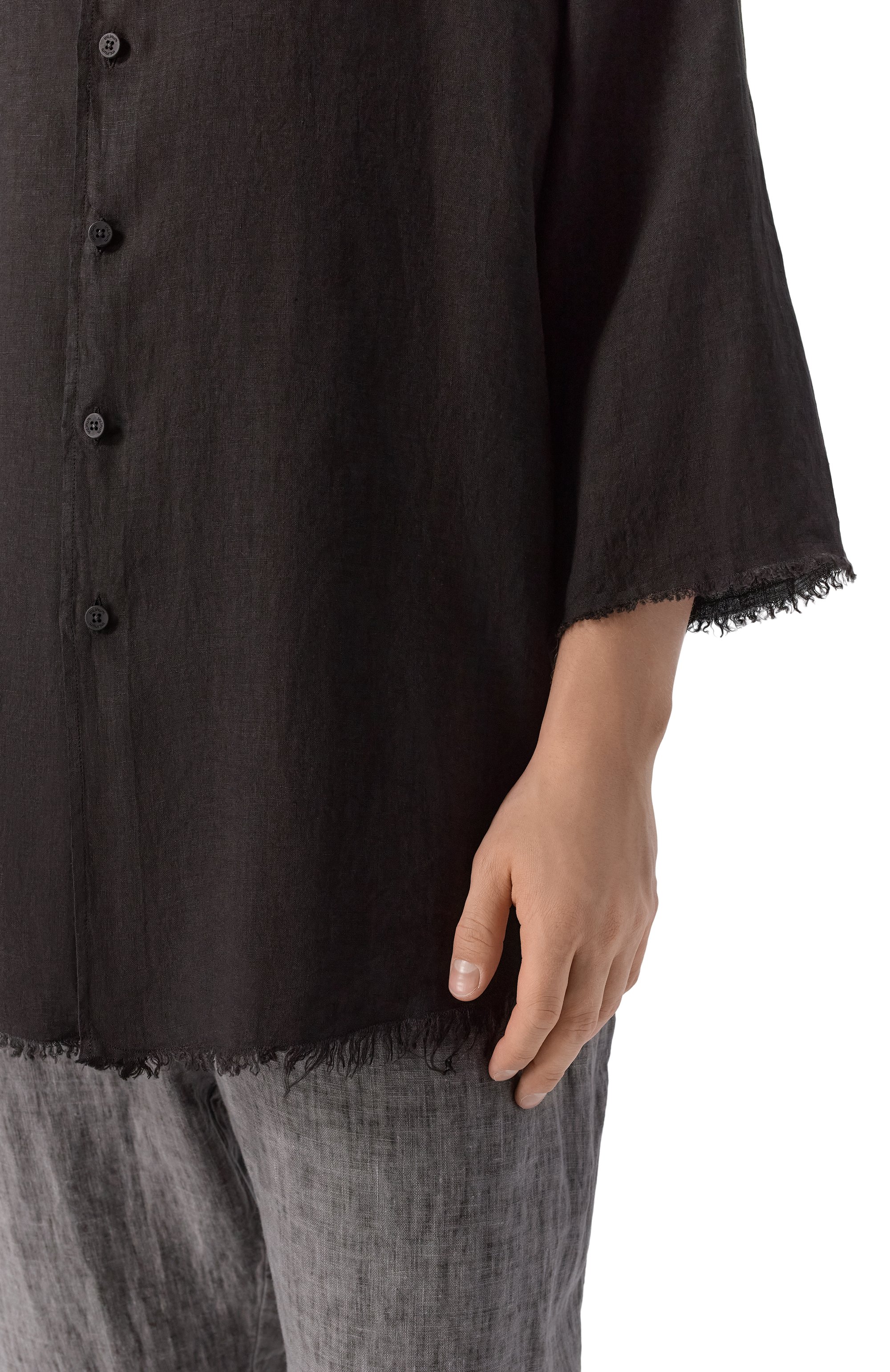 Льняная рубашка INLINUM, арт. VALENTIN0 3/4/BAIA, фото 5