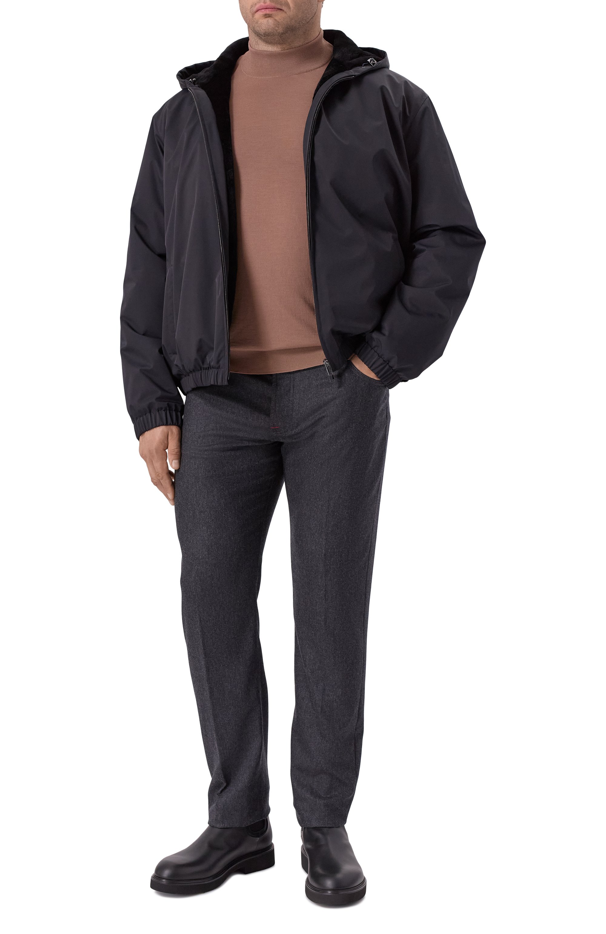 Шерстяная водолазка KITON, арт. UMK08971889, фото 2