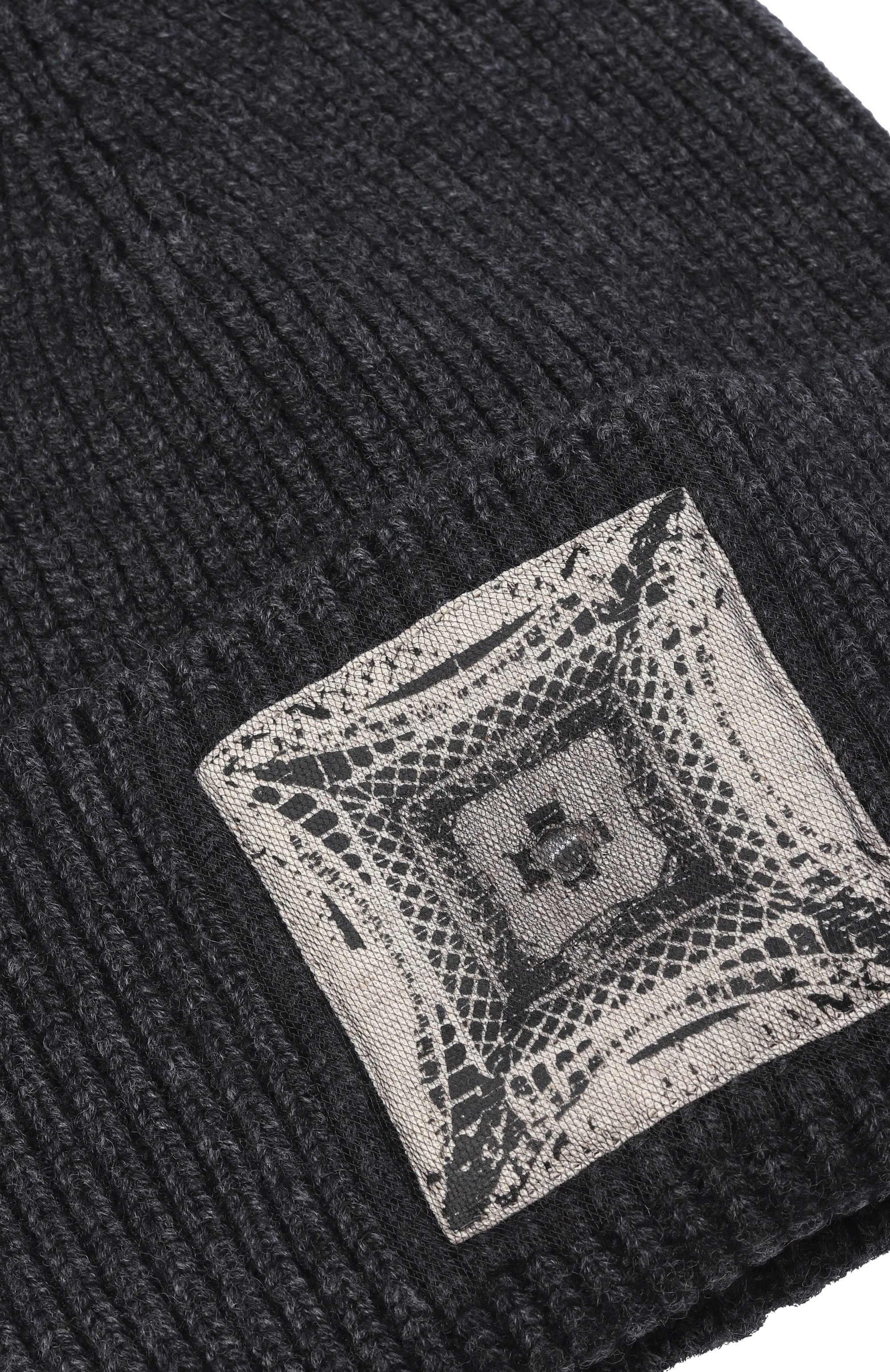 Шапка вертикаль из шерсти и кашемира MIDGARD PARIS, арт. HT80WL-OS-BK, фото 4