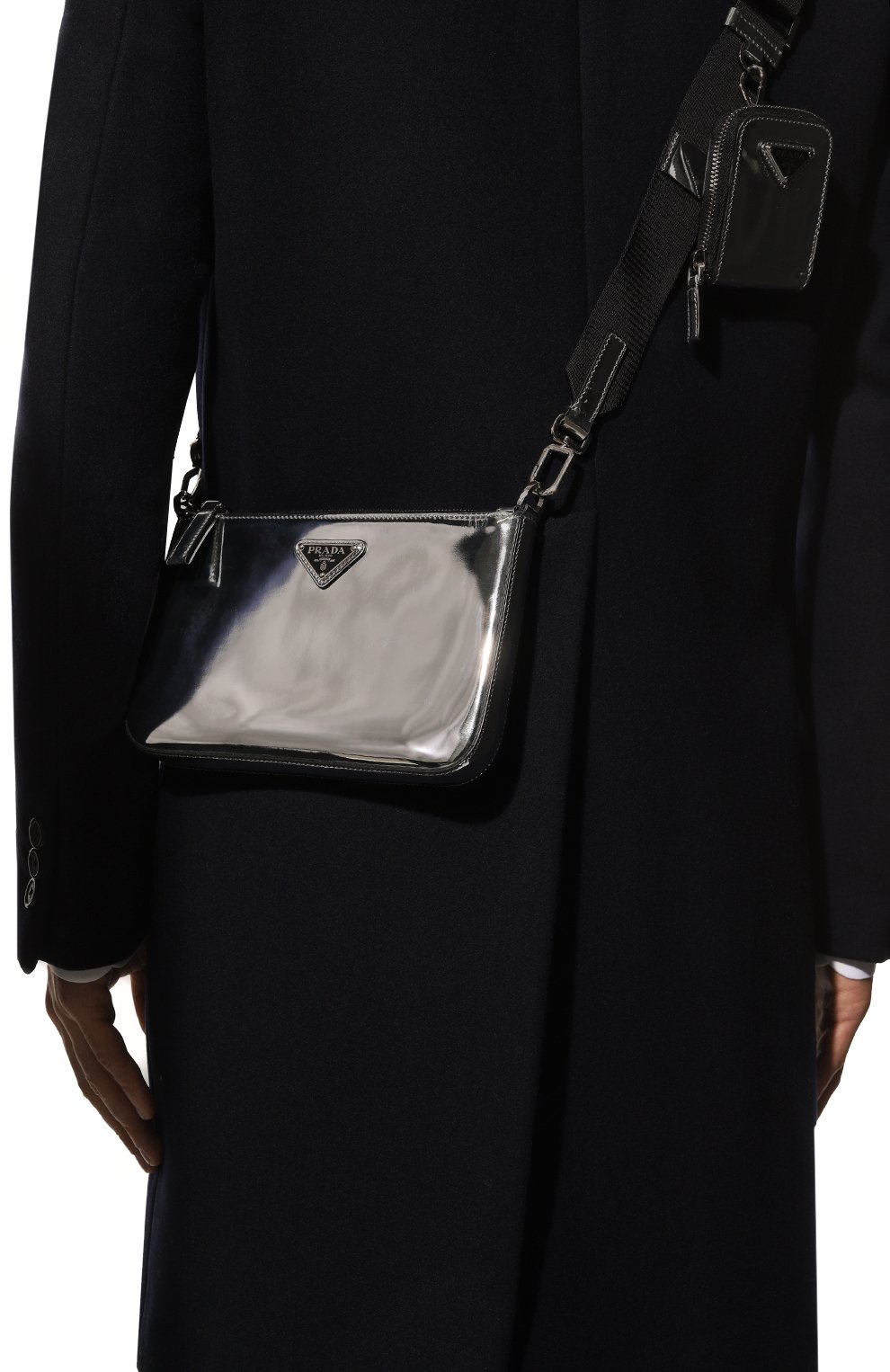 Кожаная сумка PRADA, арт. 2VH129-ZO6-F0118-OOO, фото 2