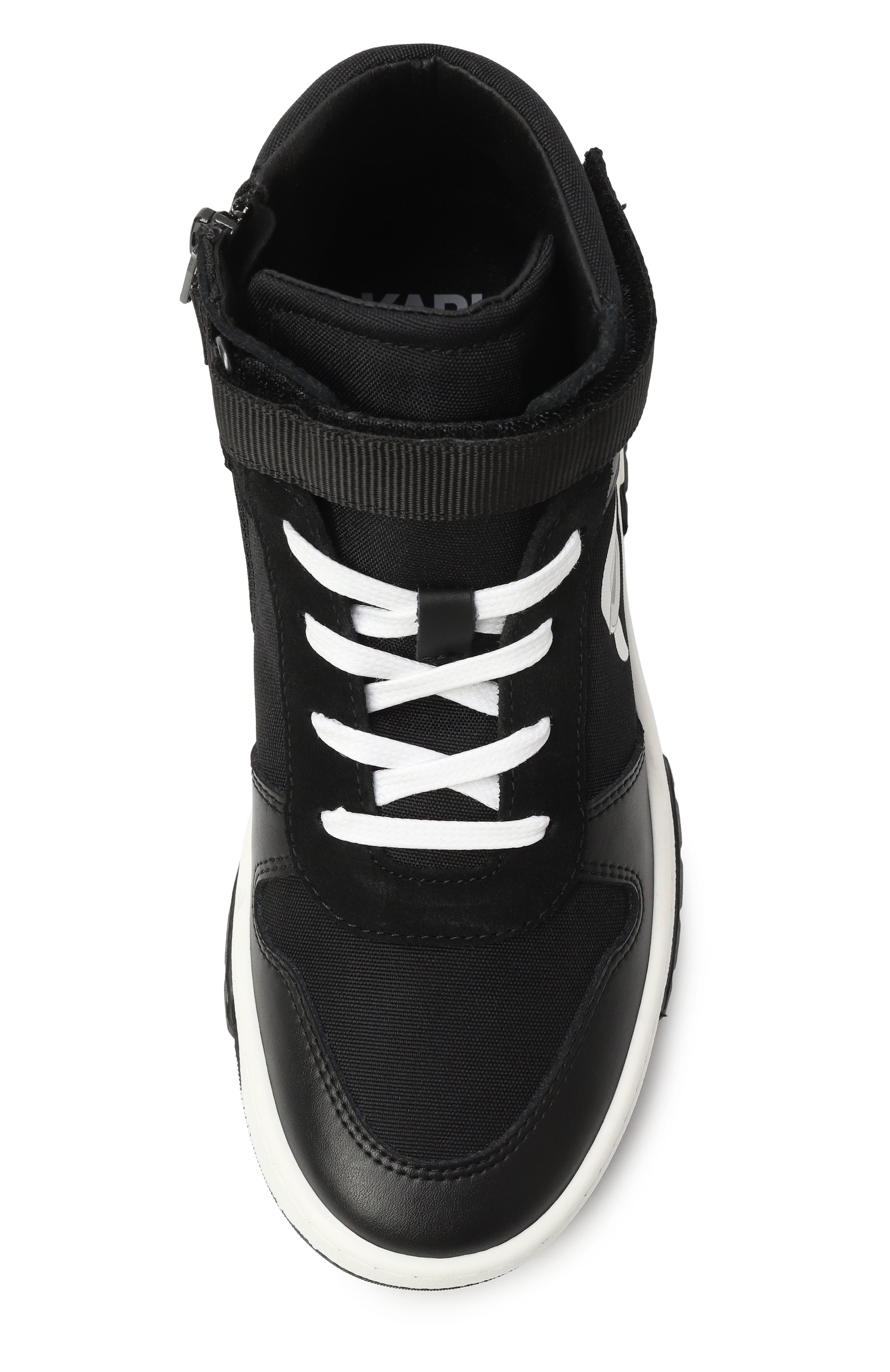 Комбинированные кеды KARL LAGERFELD KIDS, арт. Z30318/30-35, фото 4