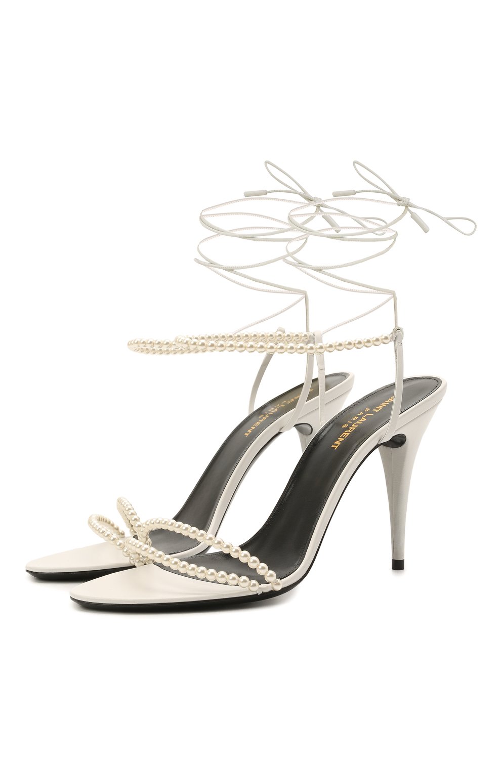 Кожаные босоножки  luna SAINT LAURENT, арт. 650820/20500, фото 1