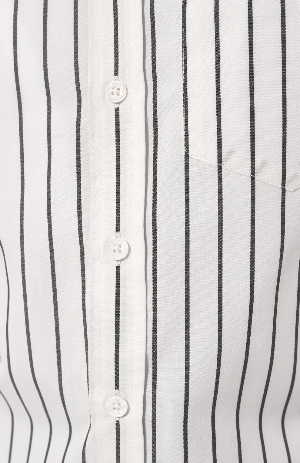 Хлопковая рубашка ZADIG AND VOLTAIRE, арт. WWSH00488, фото 5