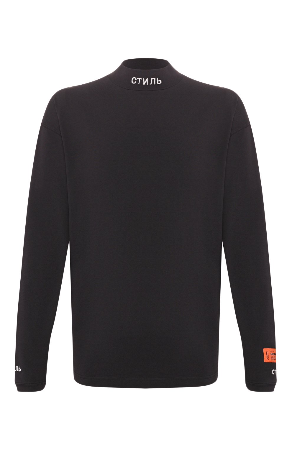 Хлопковый лонгслив HERON PRESTON, арт. HMAB010S209130111001, фото 1