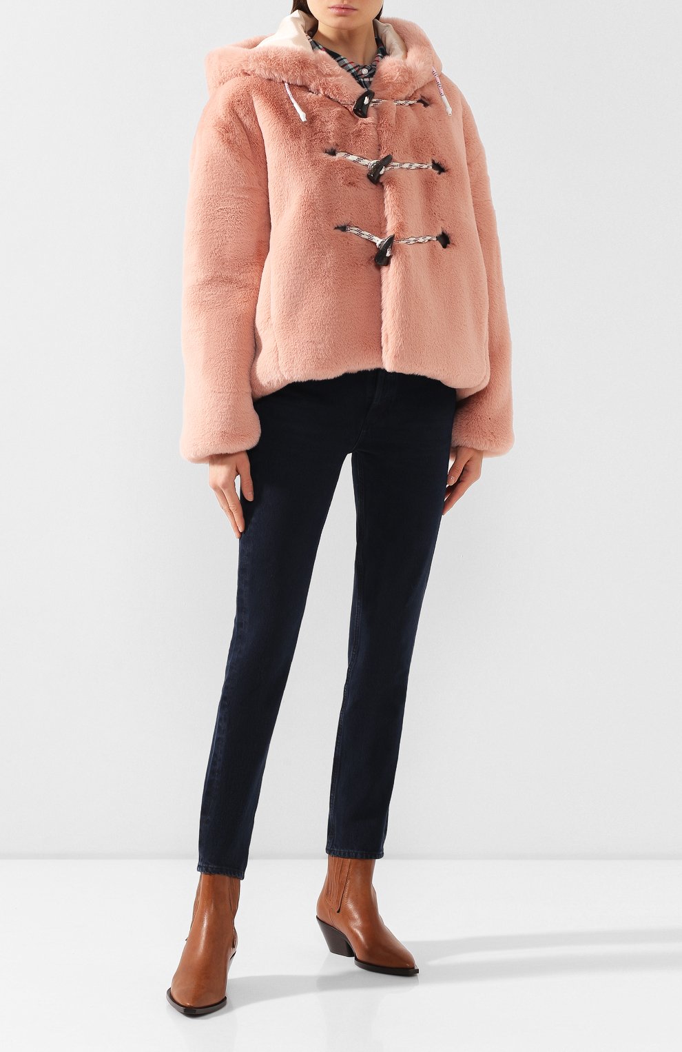 Шуба из экомеха GOLDEN GOOSE DELUXE BRAND, арт. G35WP170.A2, фото 2