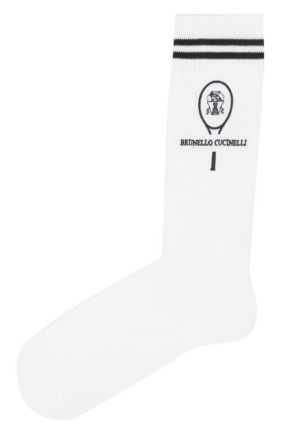 Мужские хлопковые носки BRUNELLO CUCINELLI, арт. MCS93585T
