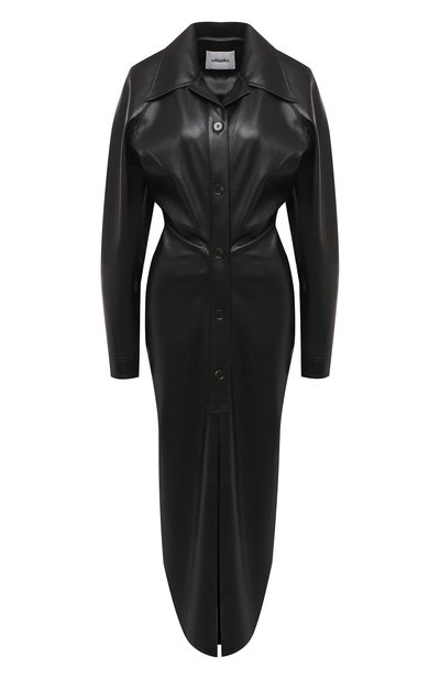 Женское платье NANUSHKA, арт. SAMI_BLACK_VEGAN LEATHER