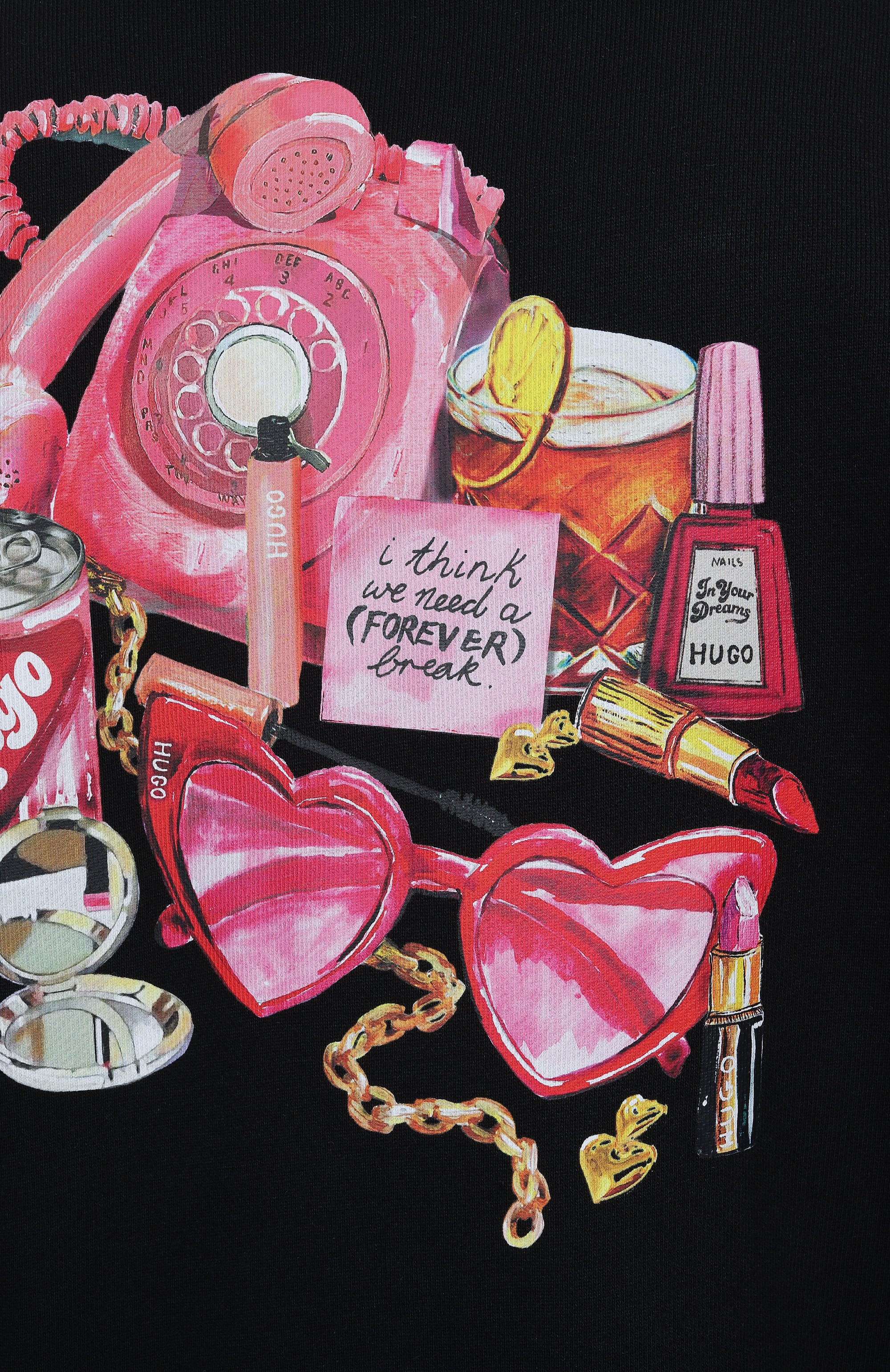 Хлопковый свитшот HUGO, арт. 50540925, фото 6