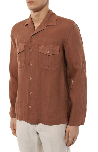 Льняная рубашка 120% LINO, арт. 31ALIM19QB/0115/000, фото 3