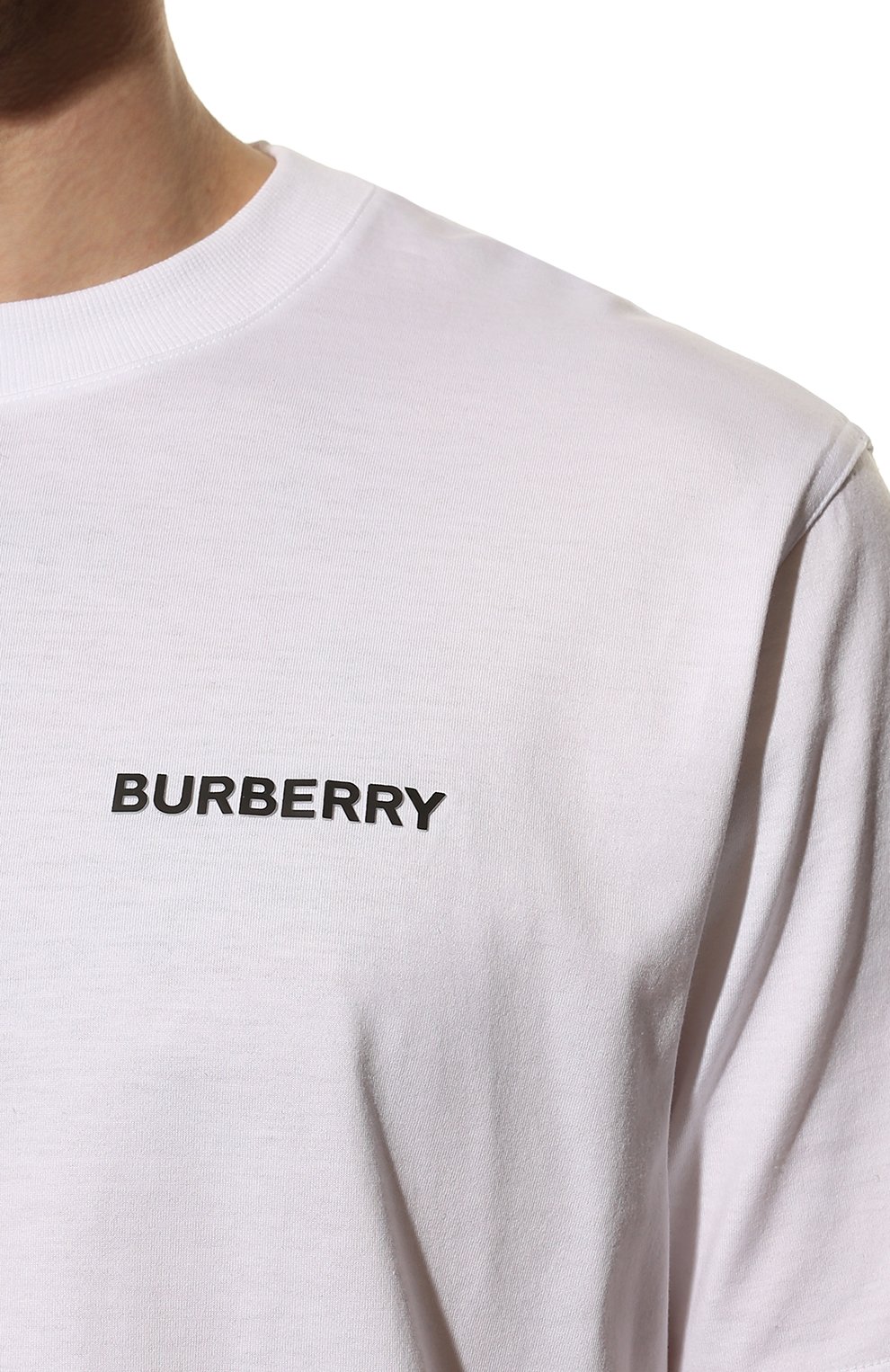 Хлопковая футболка BURBERRY, арт. 8050166, фото 5