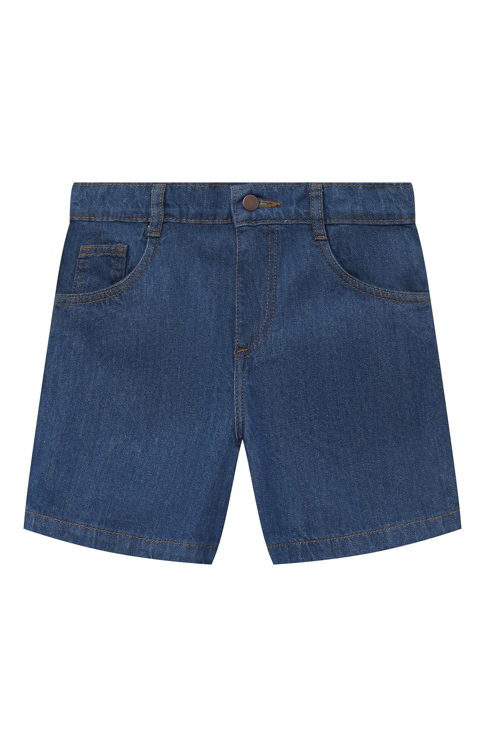 Джинсовые шорты TINYCOTTONS синего цвета по цене 8700 руб., арт. TINY-004, фото 1 Джинсовые шорты TINYCOTTONS, арт. TINY-004, фото 1