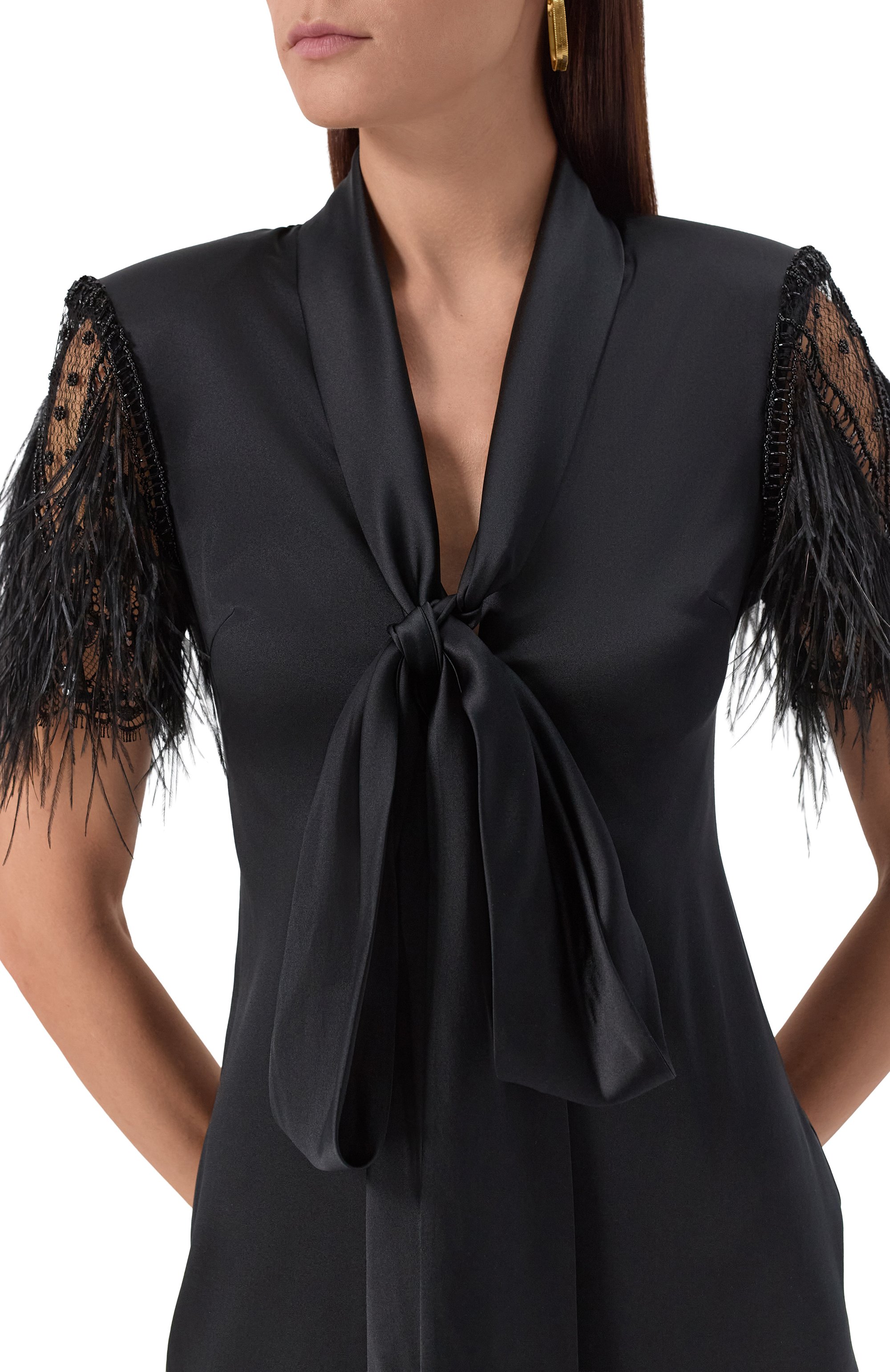 Атласное платье GOOROO, арт. D050-2001-900-SS25, фото 5