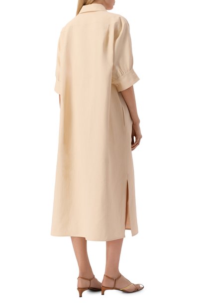 Льняное платье JIL SANDER, арт. J02CT0589/J60001, фото 3
