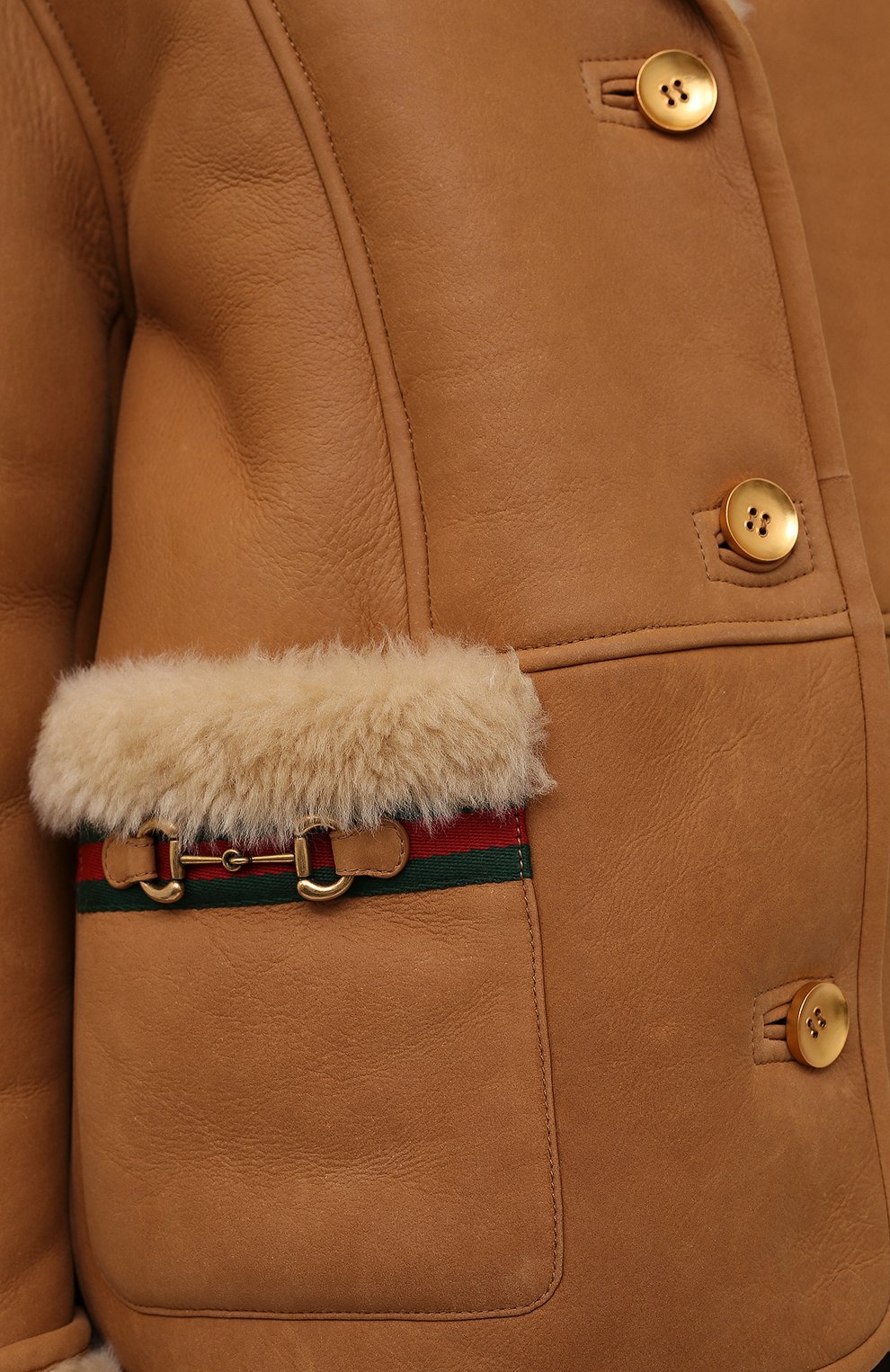 Дубленка из овчины GUCCI, арт. 672068/XSACN, фото 5