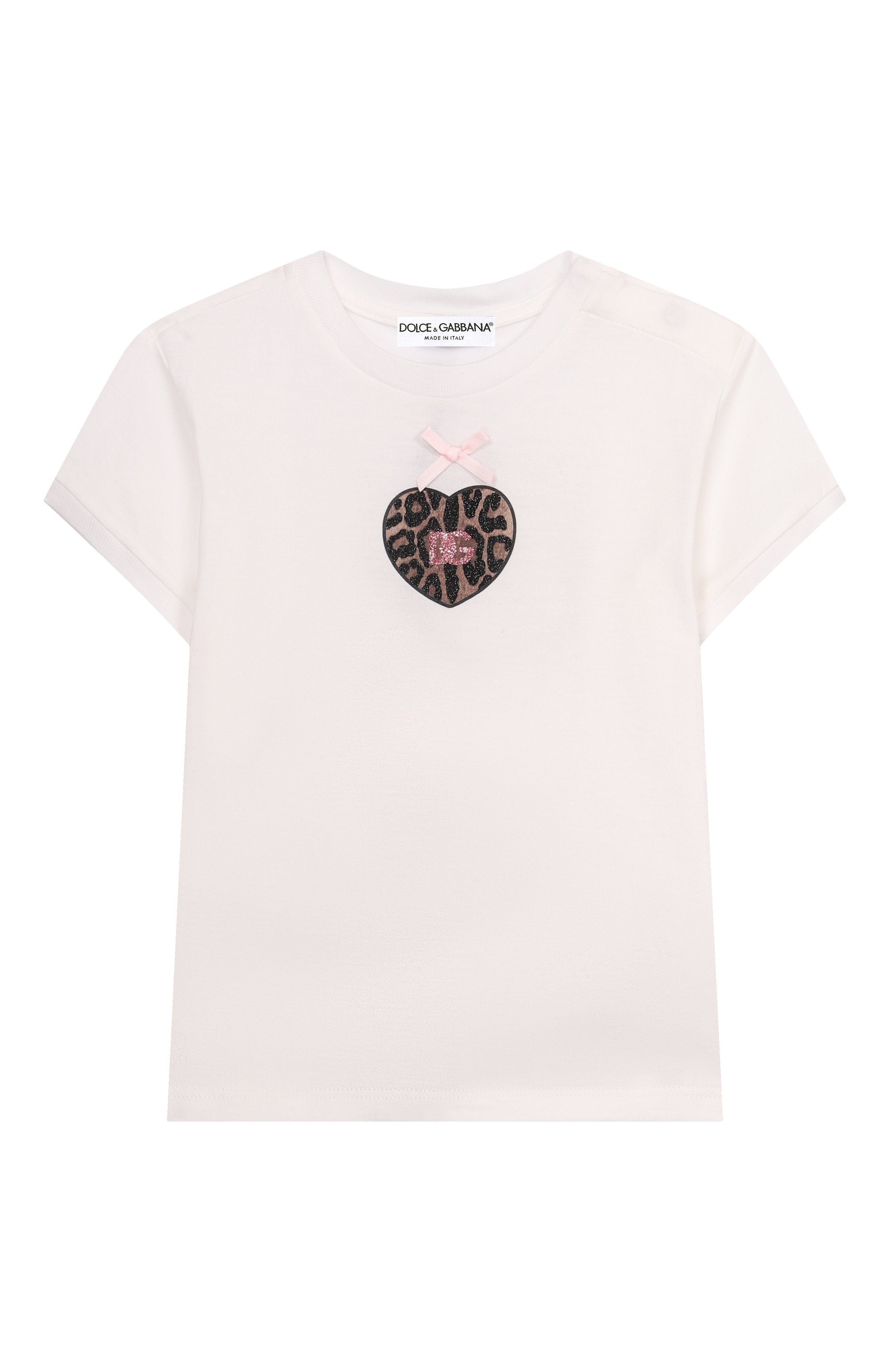 Хлопковая футболка DOLCE & GABBANA, арт. L2JTJT/G7PSI, фото 1