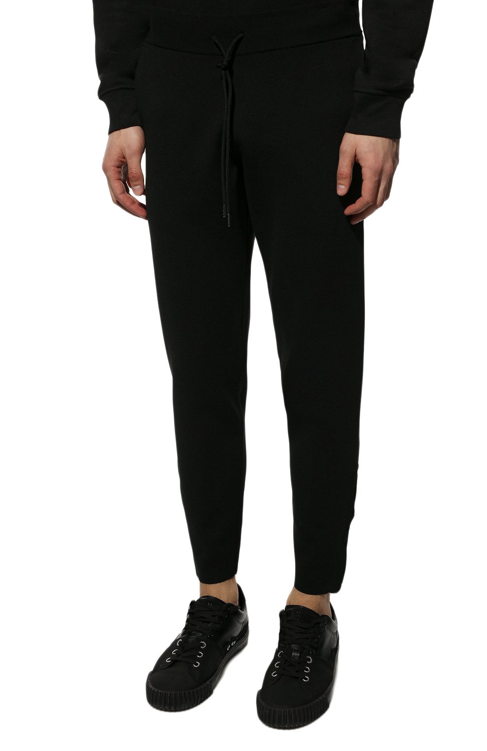 Брюки KAZUYUKI KUMAGAI черного цвета по цене 40900 руб., арт. AK21-041, фото 3 Брюки KAZUYUKI KUMAGAI, арт. AK21-041, фото 3