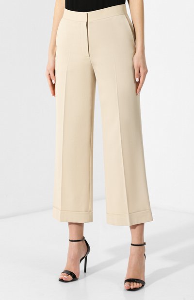 Укороченные брюки из шерсти THE ROW, арт. 4423W1136, фото 3