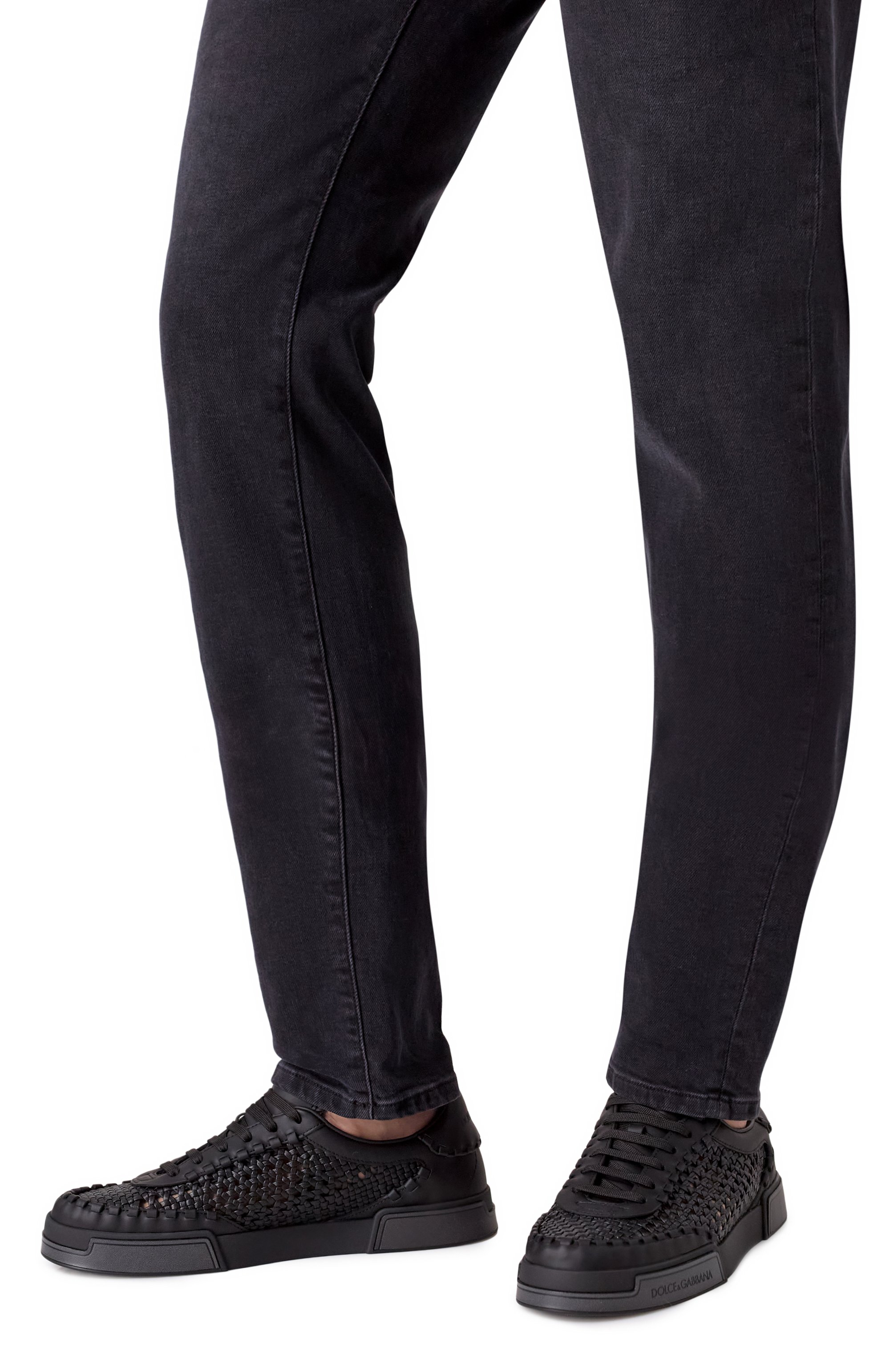 Кожаные кеды portofino yacht DOLCE & GABBANA, арт. A20195/A9T93, фото 3