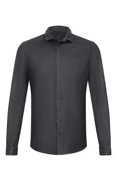 Мужская кожаная рубашка NEVER ENOUGH, арт. 2B6M084-256/MJL066 BUT LT-03