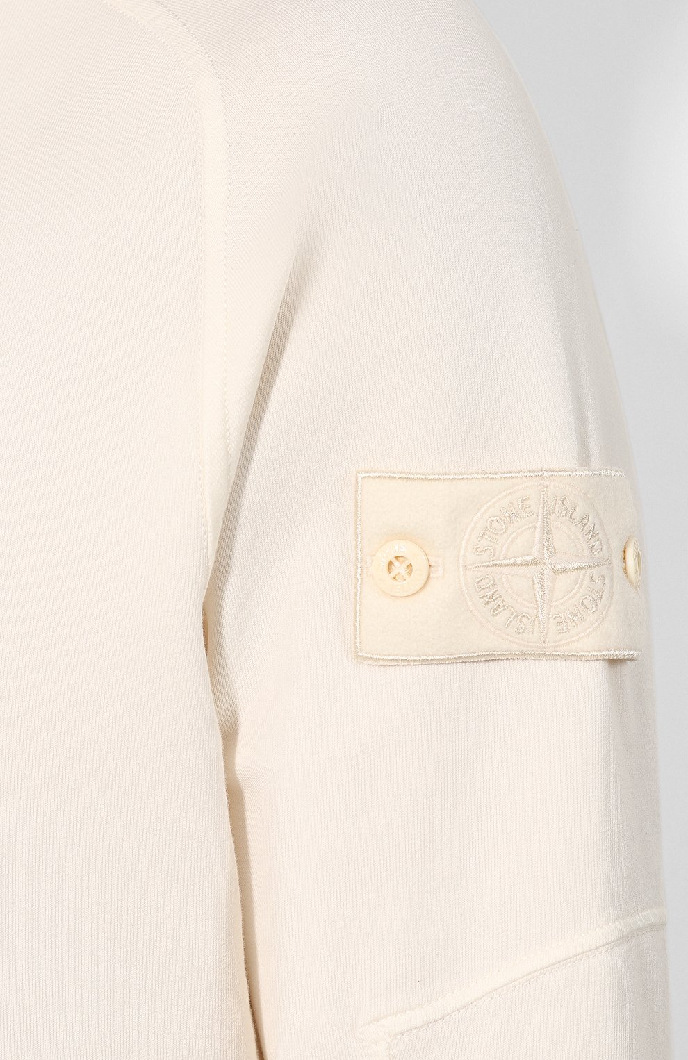 Хлопковый свитшот STONE ISLAND, арт. 7215637F3, фото 5
