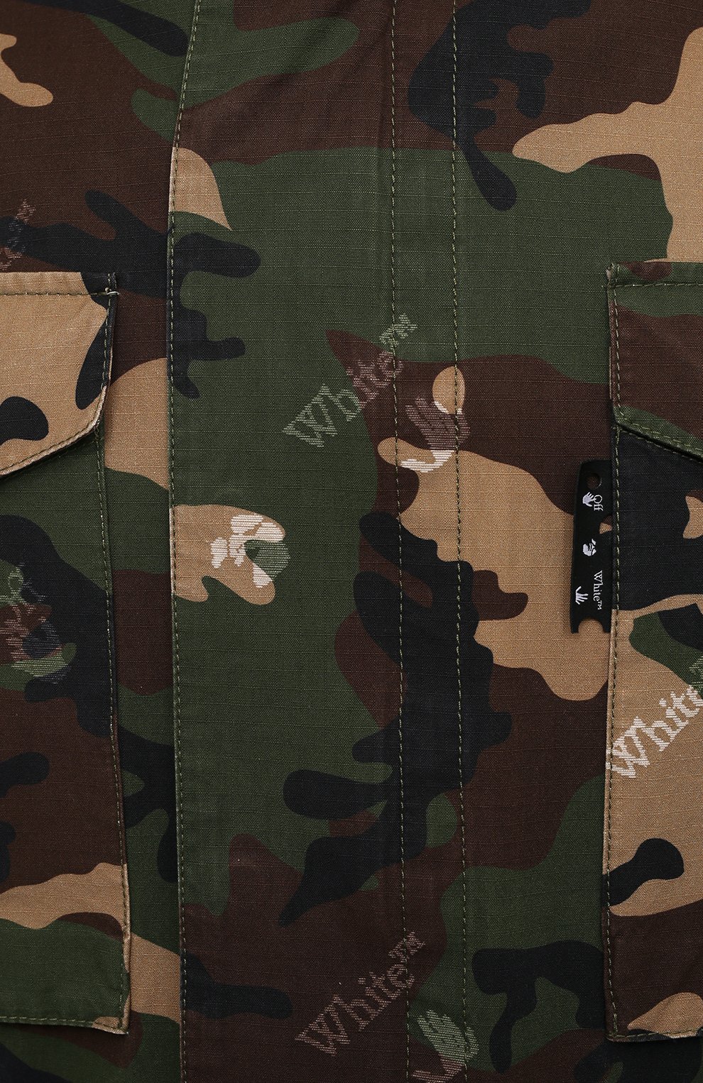 Хлопковая куртка OFF-WHITE, арт. 0MEL015S21FAB001, фото 5