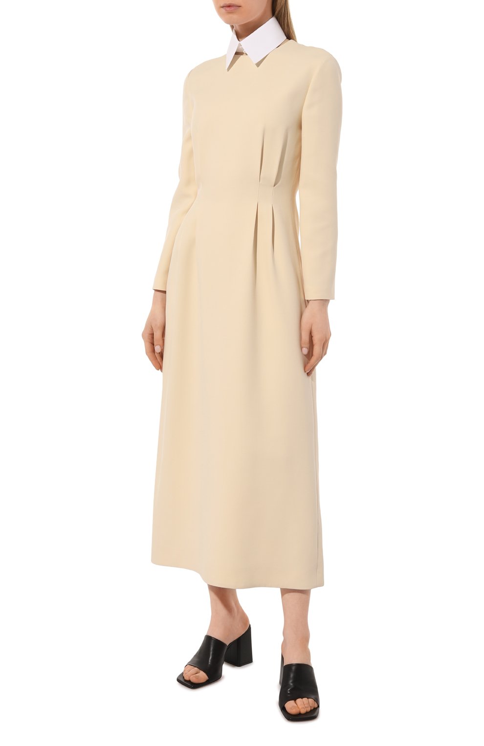 Платье из шелка и шерсти GUCCI, арт. 669265 ZAHZY, фото 3