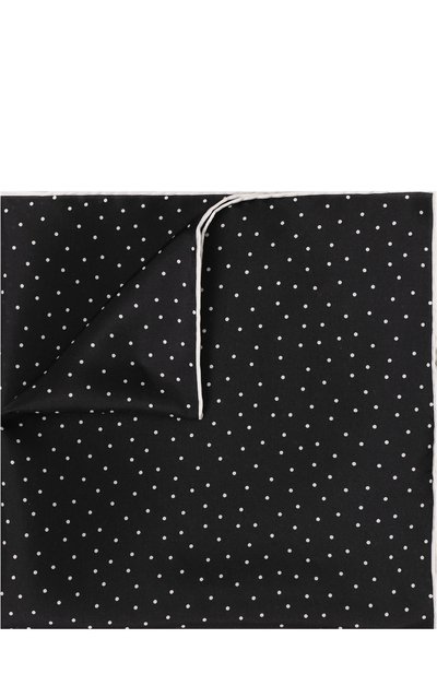 Мужской шелковый платок с узором LANVIN, арт. 2371/HANDKERCHIEF