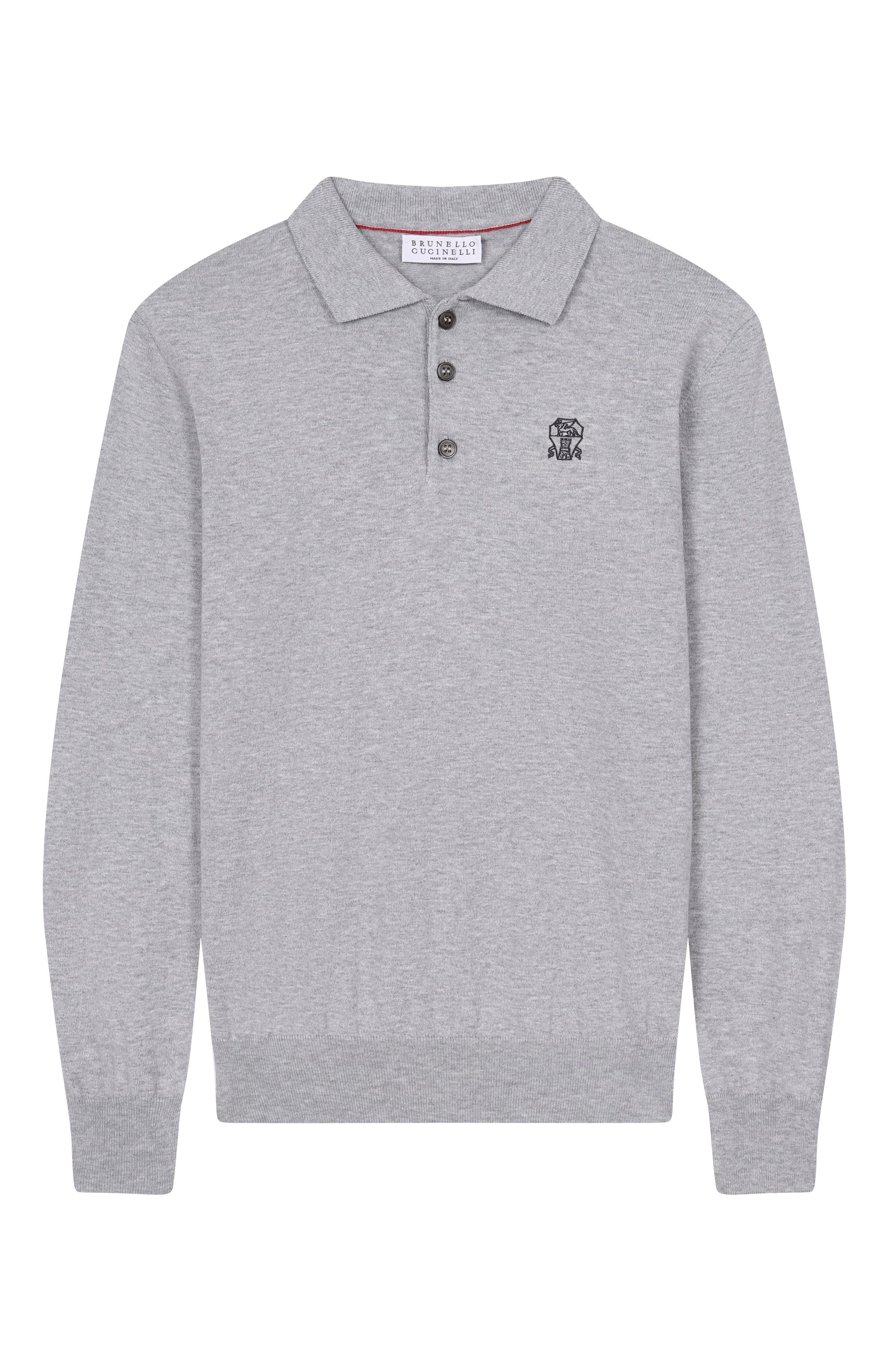 Хлопковое поло BRUNELLO CUCINELLI, арт. B29M81605C, фото 1