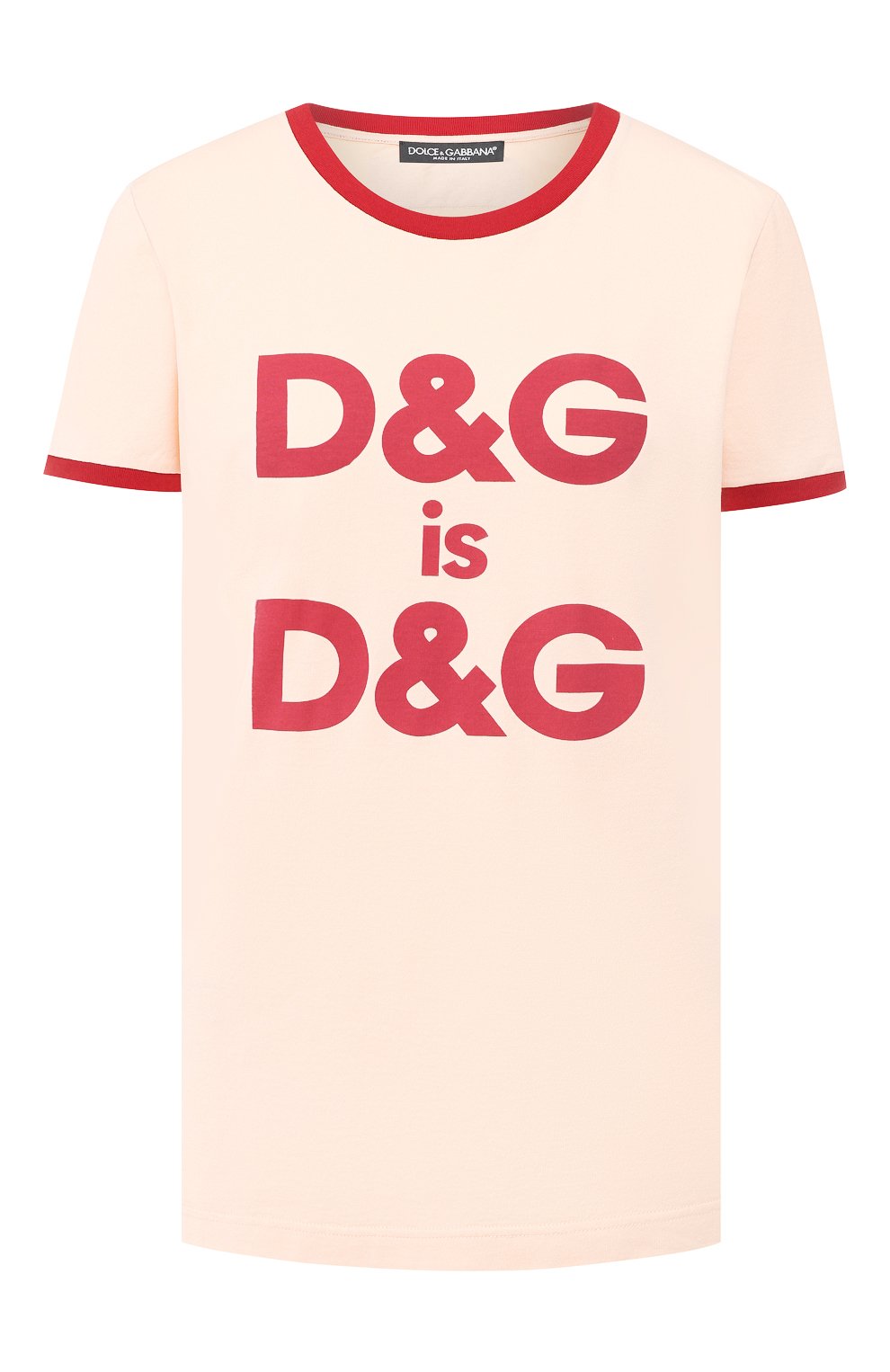 Хлопковая футболка DOLCE & GABBANA, арт. F8H32Z/G7RDG, фото 1