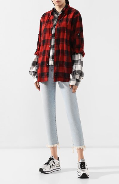 Кожаные кроссовки beth PREMIATA, арт. BETH/VAR 3643, фото 2