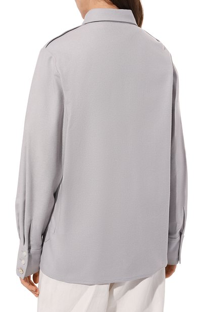 Рубашка из шерсти и кашемира AND THE BRAND, арт. SH001-2007-931-S24, фото 4