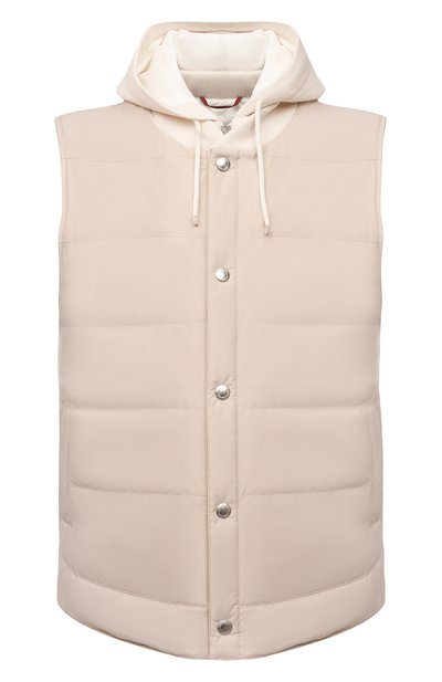 Пуховый жилет BRUNELLO CUCINELLI, арт. MM45A7346G, фото 1