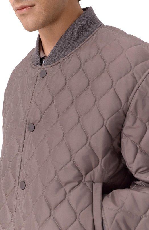 Шелковый бомбер MVST M25.1PM.0005/ZEGNA SILK Бежевый  M25.1PM.0005/ZEGNA SILK Фото 5